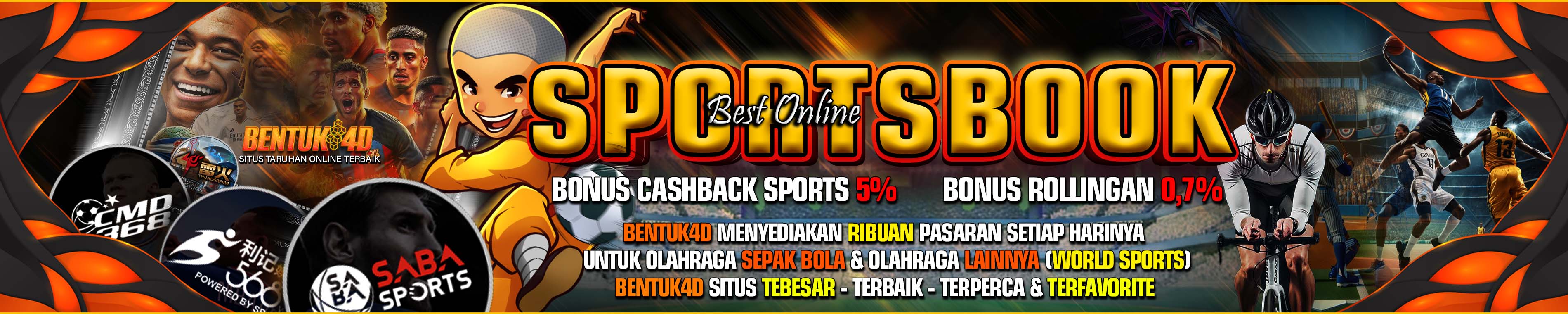 Sportsbook Betting Bentuk4D Cashback